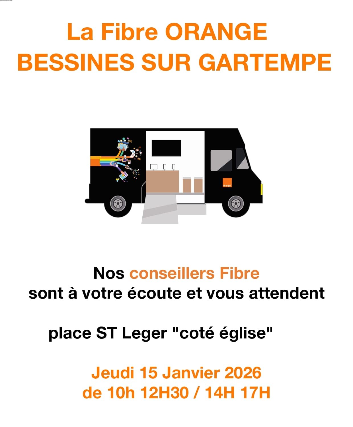 affiche camion fibre