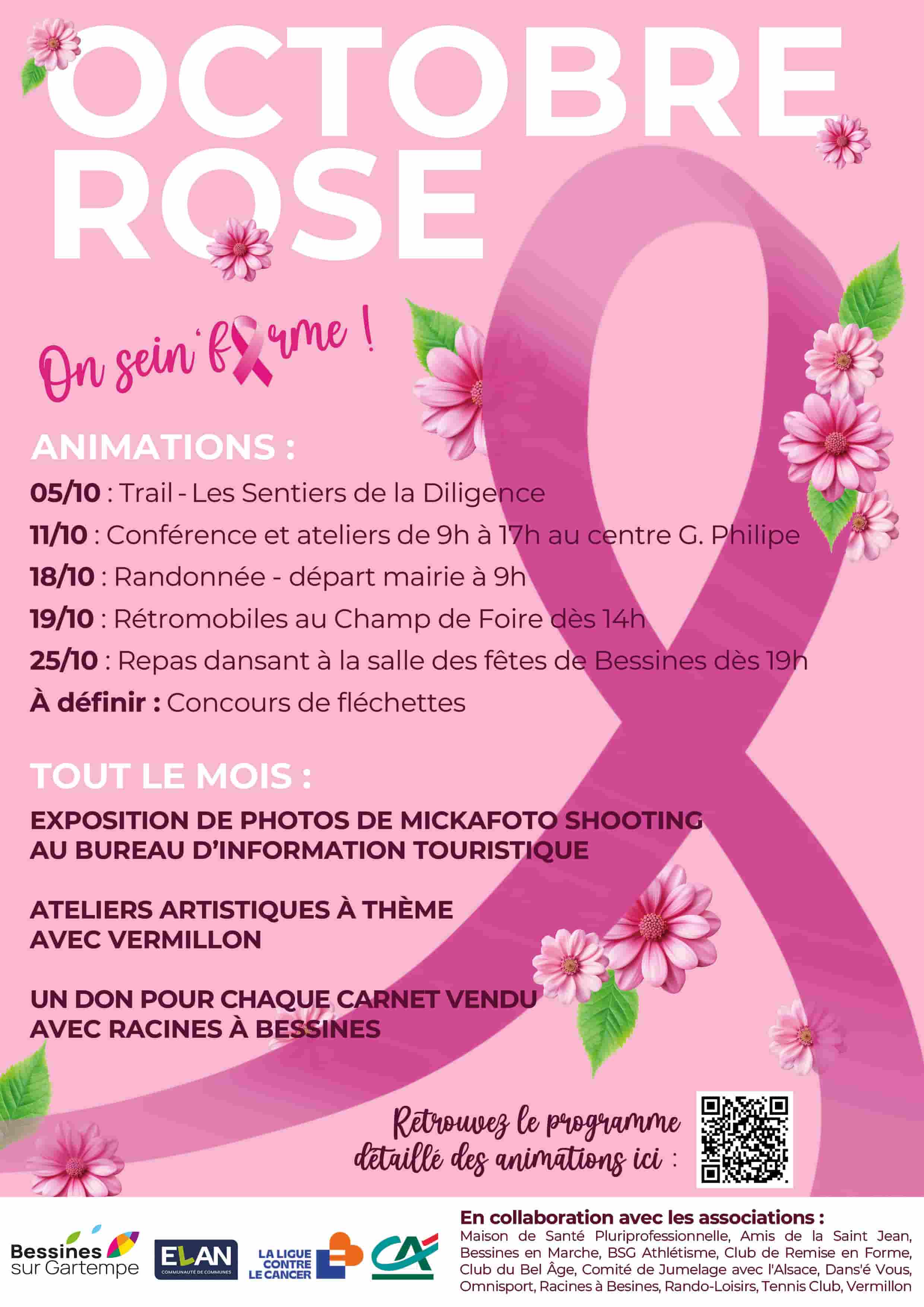 affiche octobre rose