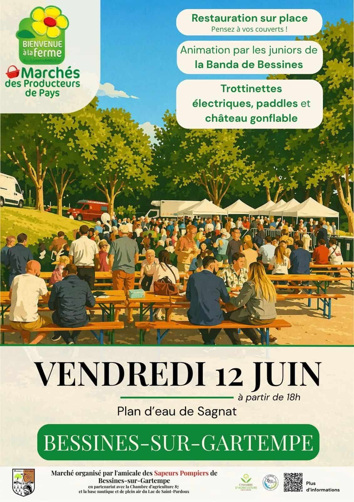 affiche marché des producteurs