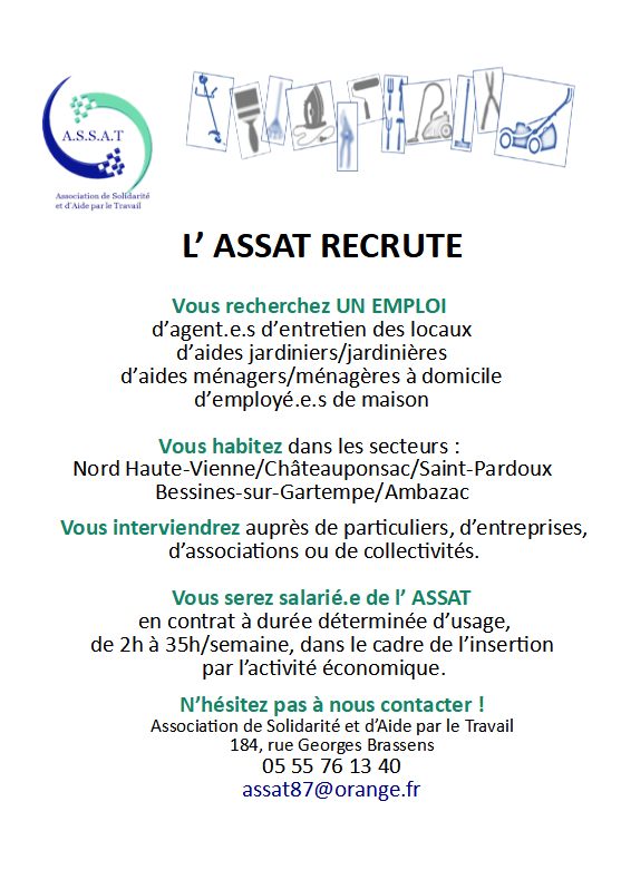 Recrutement ASSAT