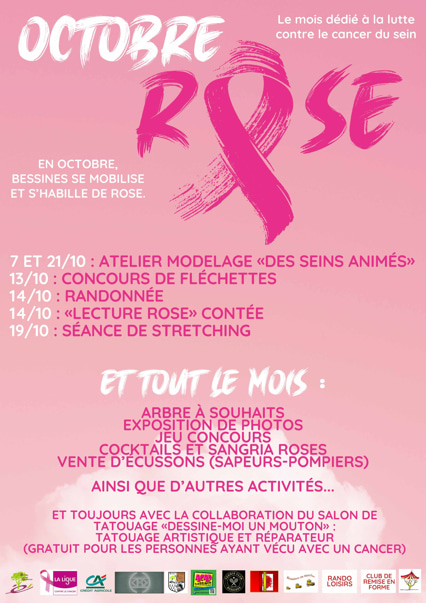 Octobre Rose Bessines sur Gartempe