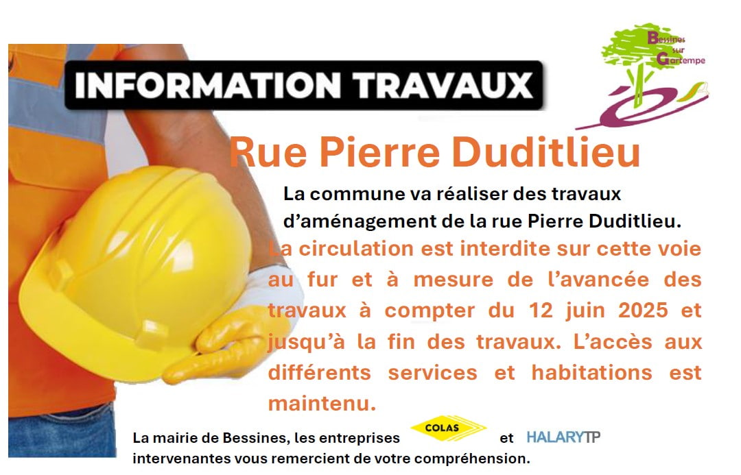 Flyer circulation rue pierre duditlieu