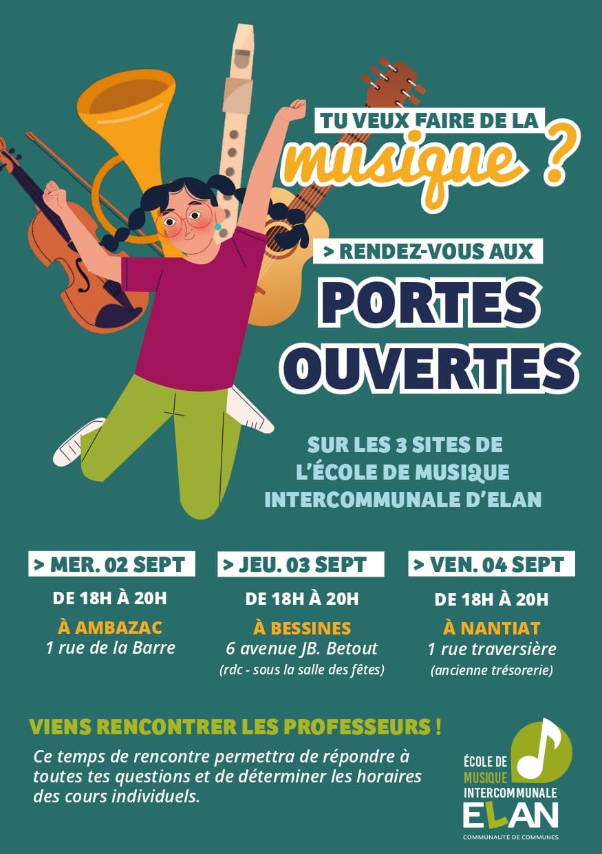 jpo école de musique bessines